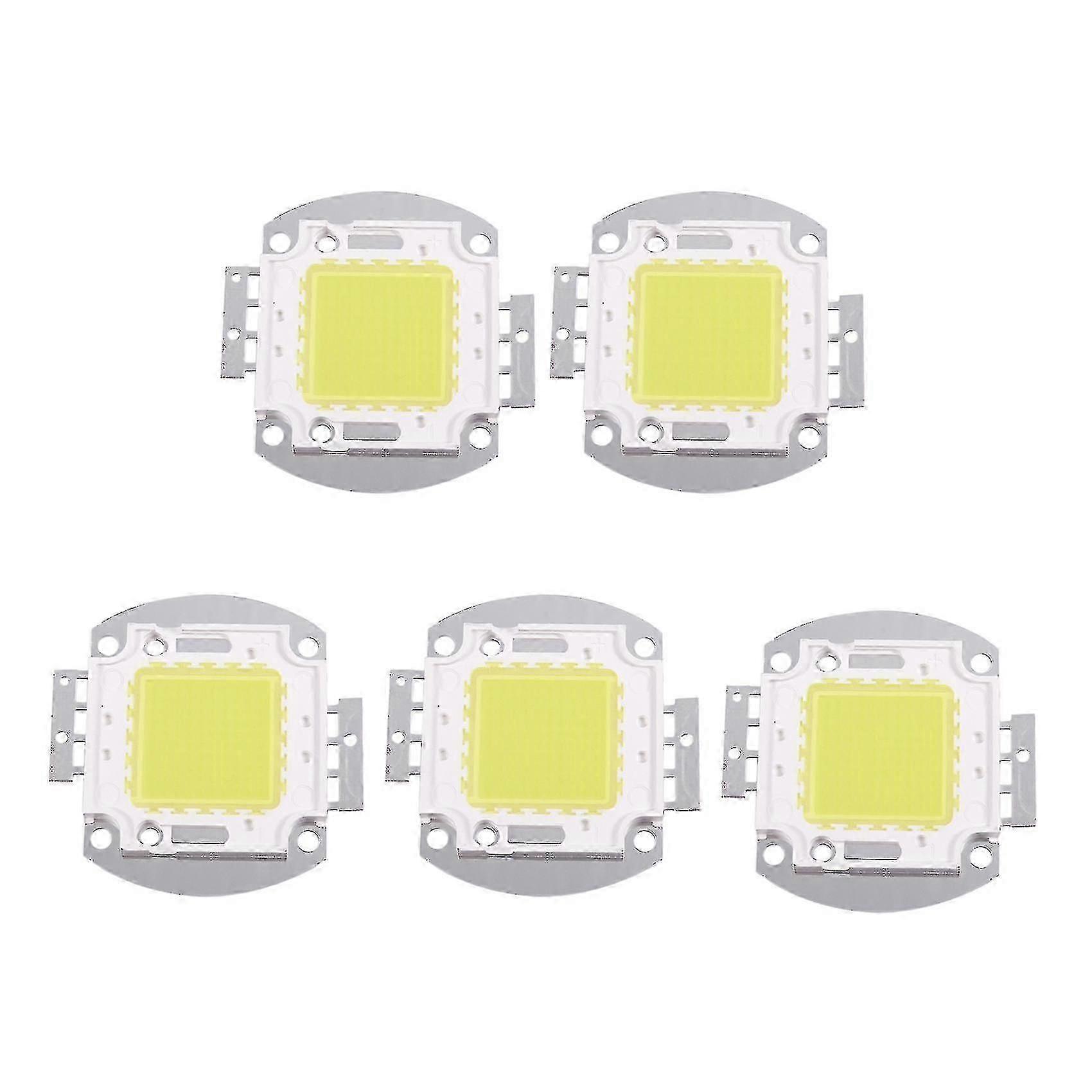 5x Led 100w 7500lm Bulb Lamp Spotlight Hoog Geïntegreerd DIY