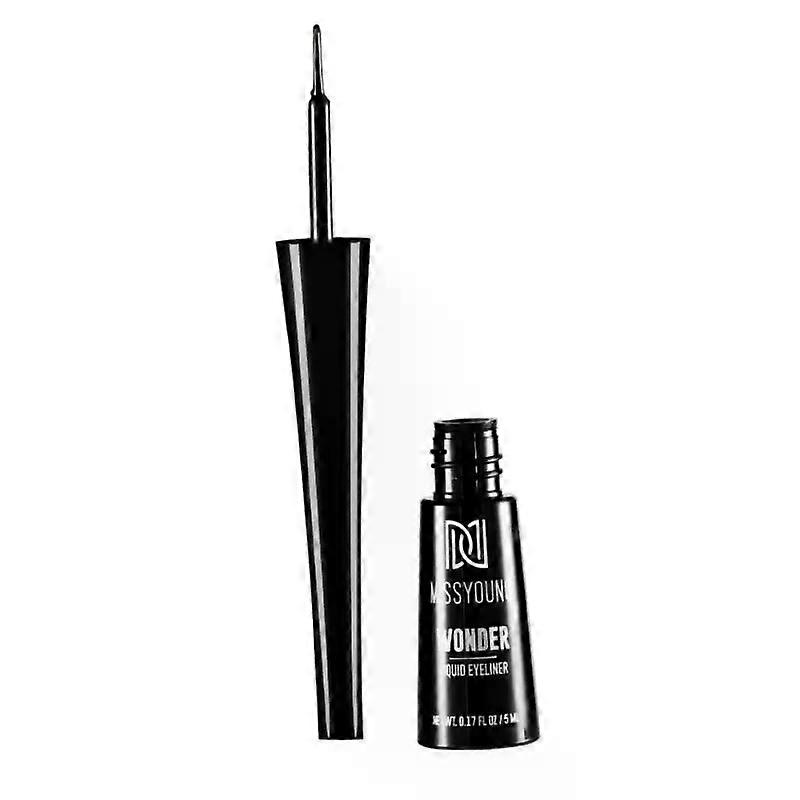 5ml Black Liquid Eyeliner No Smudging No Makeup Waterproof And Sweat-proof Soft Liquid Eyeliner Superfine Eyes Liner TSLM1