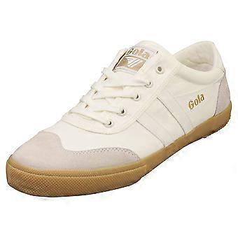 Gola Badminton Mens Casual Trainers in Off White