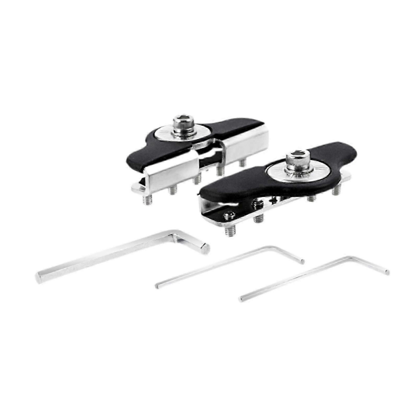 2026 NEW 2pcs Generic LED Light Bar Mounting Brackets Hood Mount Light Brackets