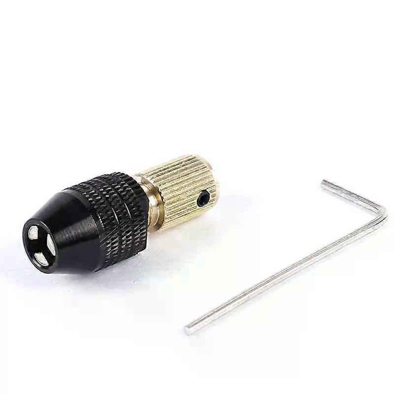 Drill Chuck 0.3-3.5mm Mini 3 Jaw Quick Change Keyless Drill Bit Adapter 2.0/2.35/3.0/3.17/5.0mm Holder Clamp Fixing Device Tools