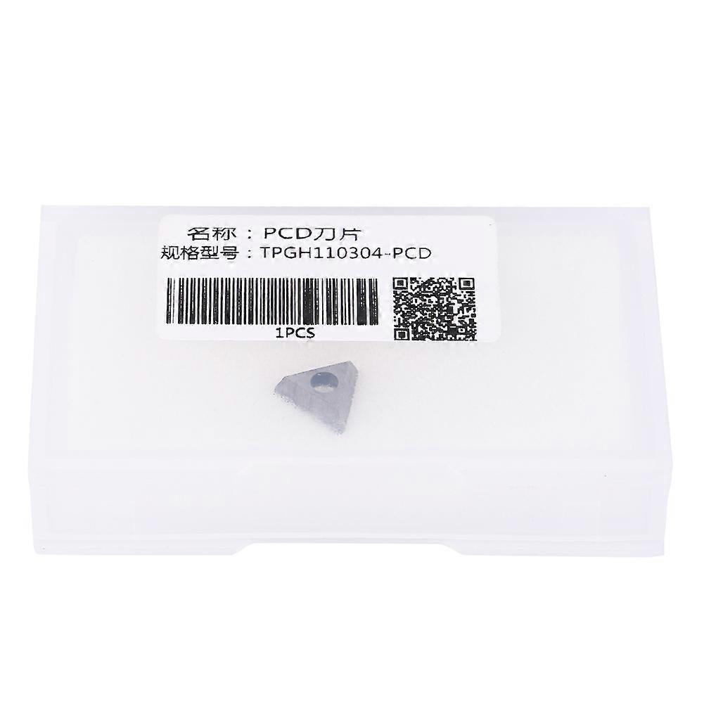 CNC Diamond Blade Lathe Cutter TPGH110302-PCD/TPGH110304-PCD for High Accuracy Processing Application