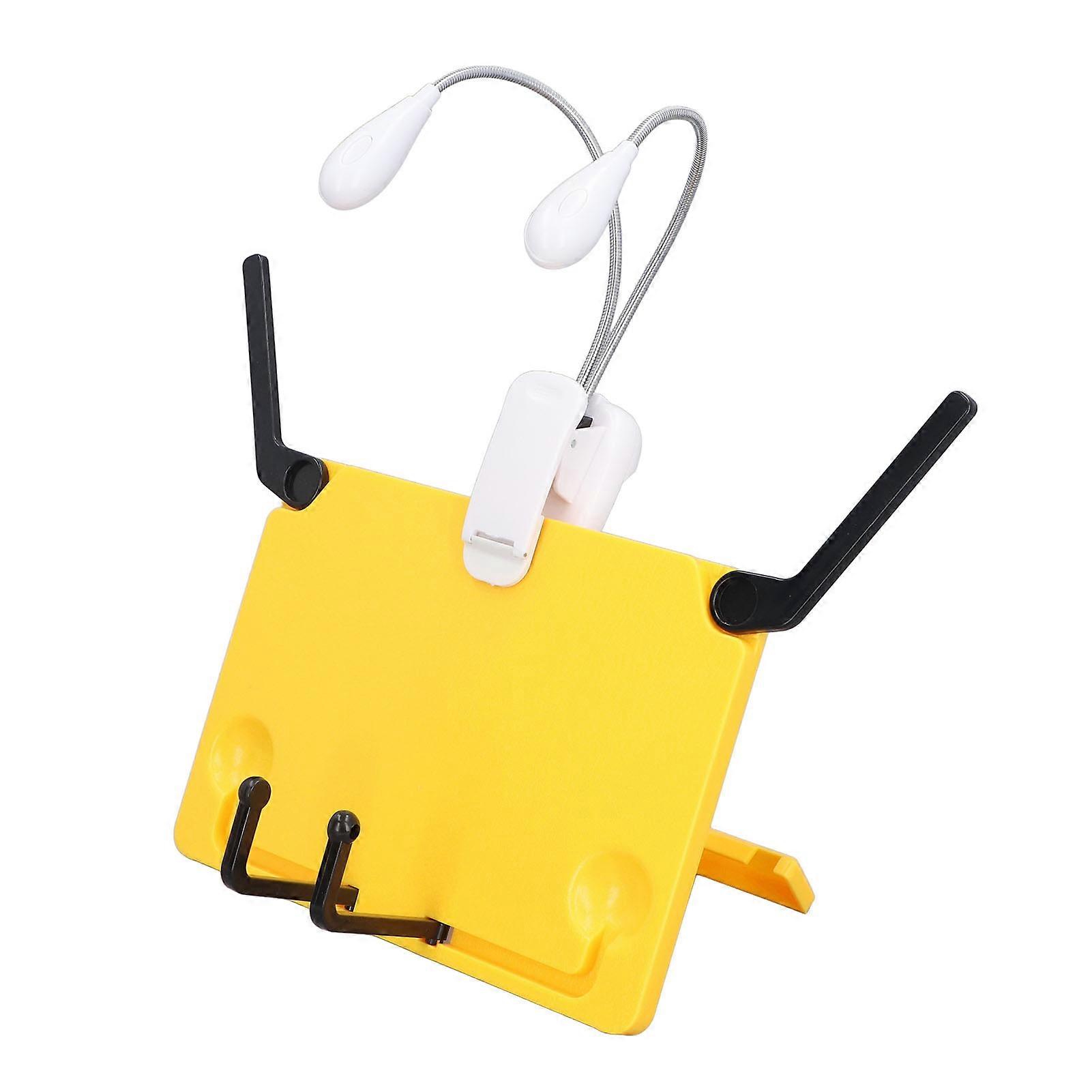 Foldable Music Stand Light Set USB & AAA Powered for Sheet Music