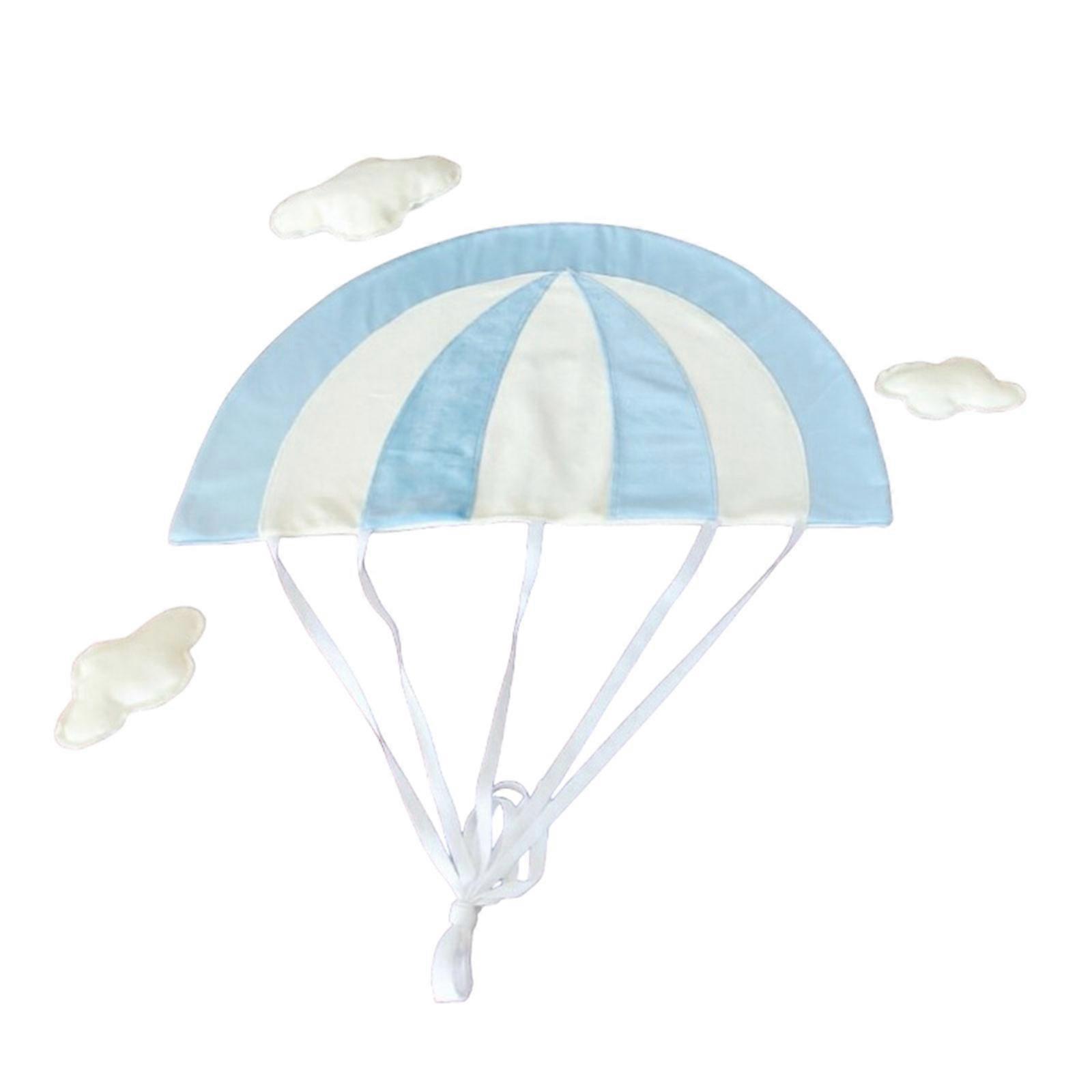 Baby Photography Props Mini Parachute Clouds Set Photo Props Newborn Photostudio Backdrop Photo Posing Props Accessories Sky Blue