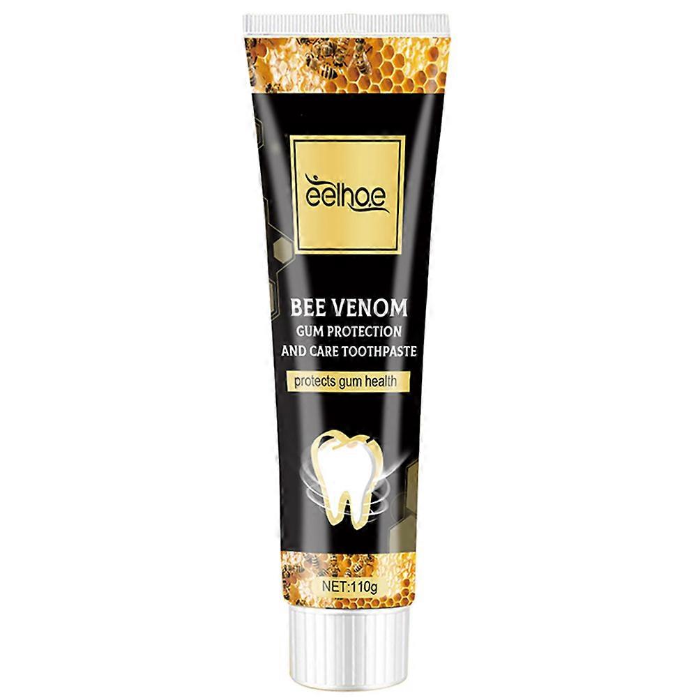 Pasta de Dentes com Veneno de Abelha, Proteção de Gengivas com Veneno de Abelha e Limpeza Profunda, Removedor de Tártaro e Manchas