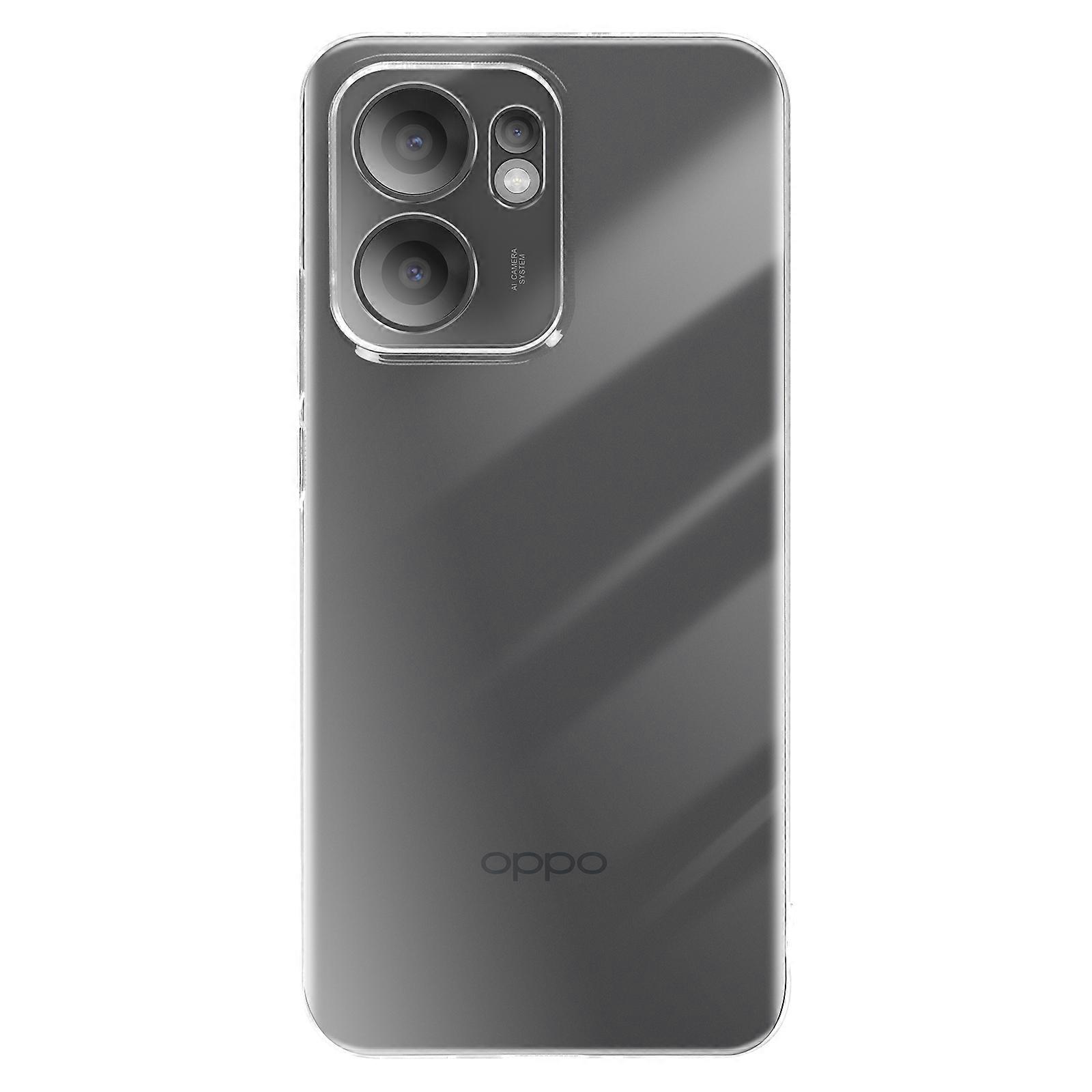 Case for Oppo Reno 13 F and 13 FS Contour Silicone, Transparent