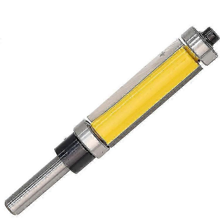 Trim Bit with Upper Lower Bearing Shank Pattern Flush