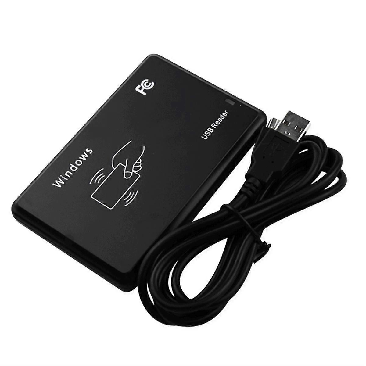 USB RFID Reader 125khz EM4100 ID Contactless Sensitivity Smart Card Reader TK4100 Support Window Sys