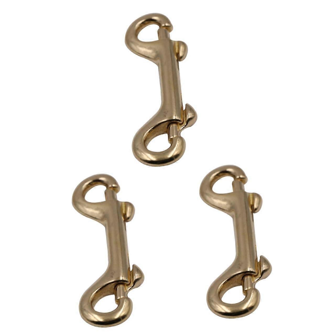 6 Pcs Brass Bag Clip Bronze Lobster Clasp Trigger Snaps Key Belt Clip Bag Lobster Clasp