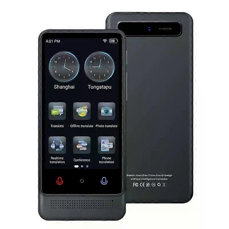 con M12 Portable Smart Voice Translator 137 Languages Real-time Speech Interactive Offline Cantonese Translation For Business Travel