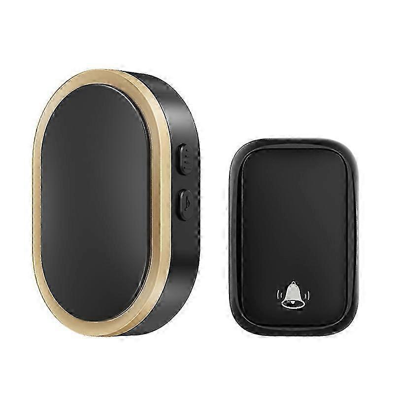 CACAZI FA99 Self-powered Wireless Doorbell with Home Remote and Receiver Set
