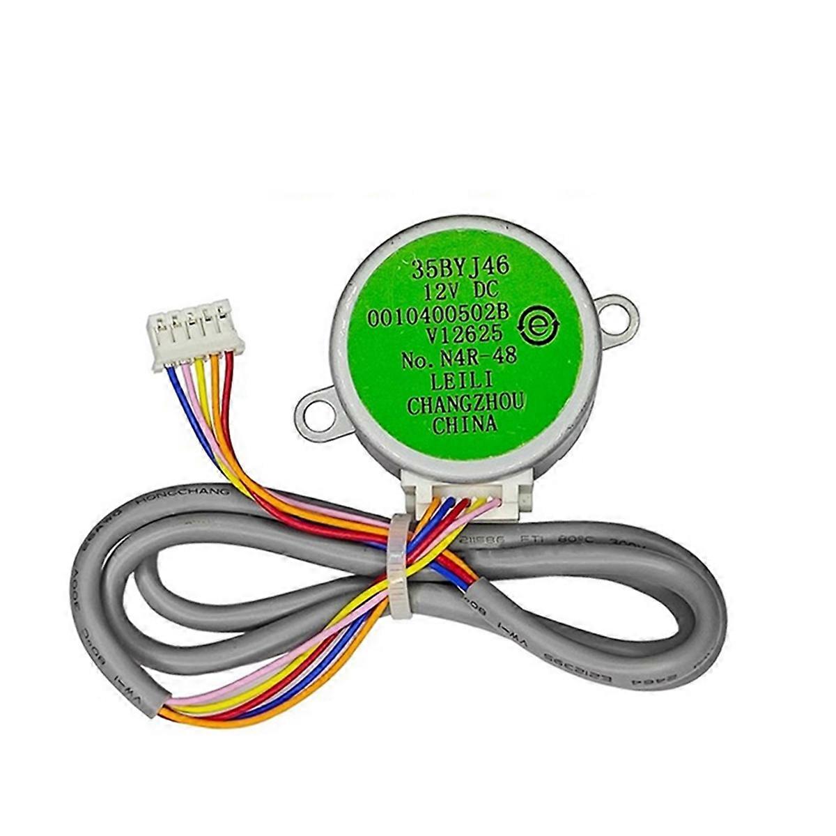 35BYJ46 DC 12V 24V Stepper Motor Small Air Conditioning Cabinet Stepper Motor Humidifier Repair 0010