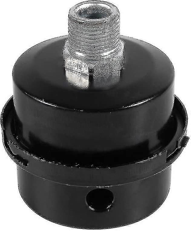 Air Compressor Filter,black Metal Compressor Muffler,3/8"16mm Air Compressor Muffler Filter Air Filter For Compressor