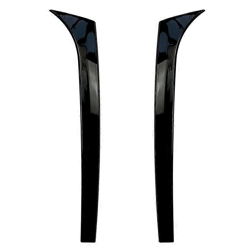 Car Rear Window Side Spoiler Wing Trim Cover for Mercedes Benz CClass S204 W204 C200 C260 20072014, Window Side AntiScratch Cover Trim