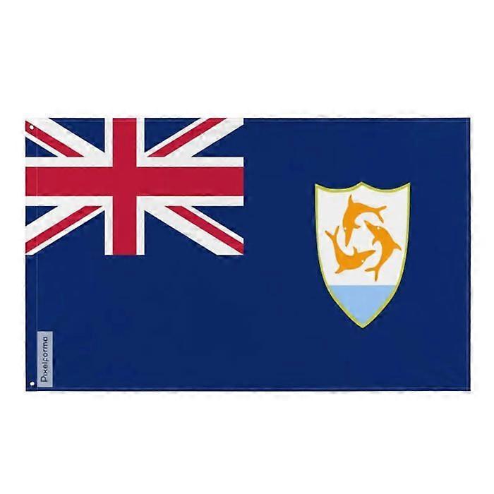 Anguilla Flag – 90 x 150 cm – Polyester – Iron Eyelets – Durable