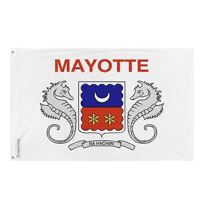 Flag of Mayotte – 192 x 288 cm – Polyester – Iron eyelets – Durable
