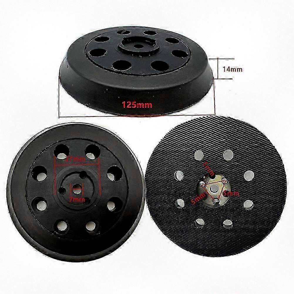 5 Inch 125mm Hook And Loop Polishing Backing Pads Suitable For A Brand Sanding Tools And Grinding Equipment For Various Applications