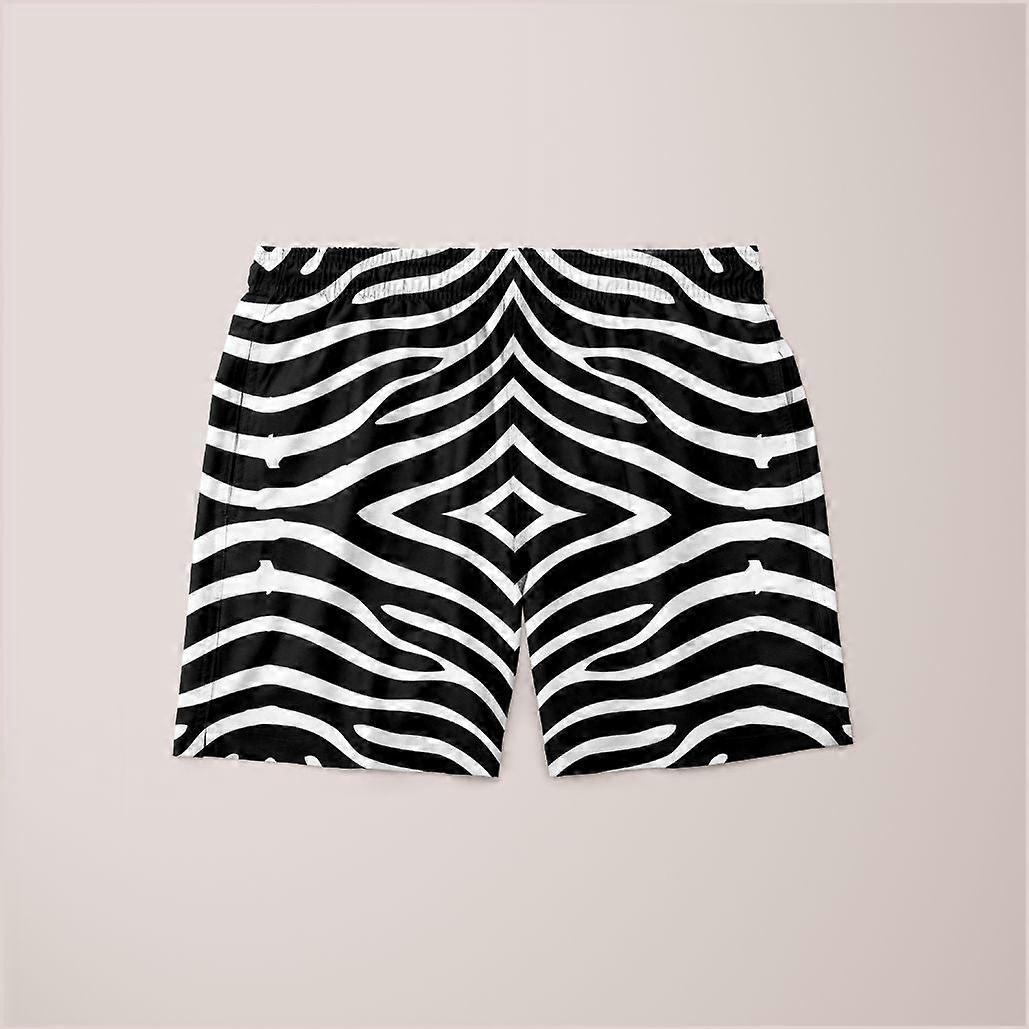 Zebra Pattern Shorts