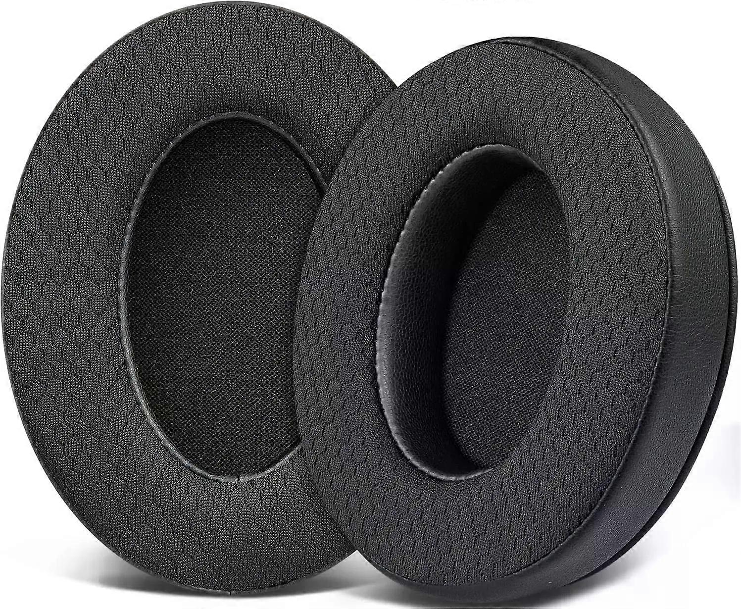 Mesh Fabric Replacement Earpads Cushions compatible for  HyperX Cloud 1/2/3/Pro/Core/Alpha/Alpha S/Alpha Pro/Flight/Flight S/Stinger/Stinger