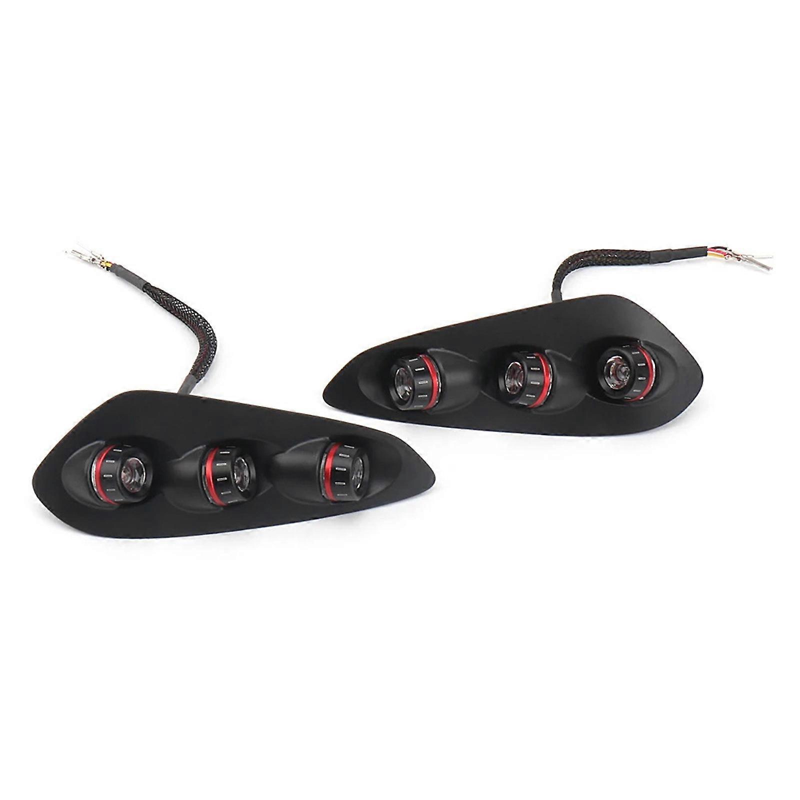 2x Enhanced Safety Motorcycle Turn Signals High Brightness Low Consumption Bright LED Lights for S1000RR Daily Commuters Red