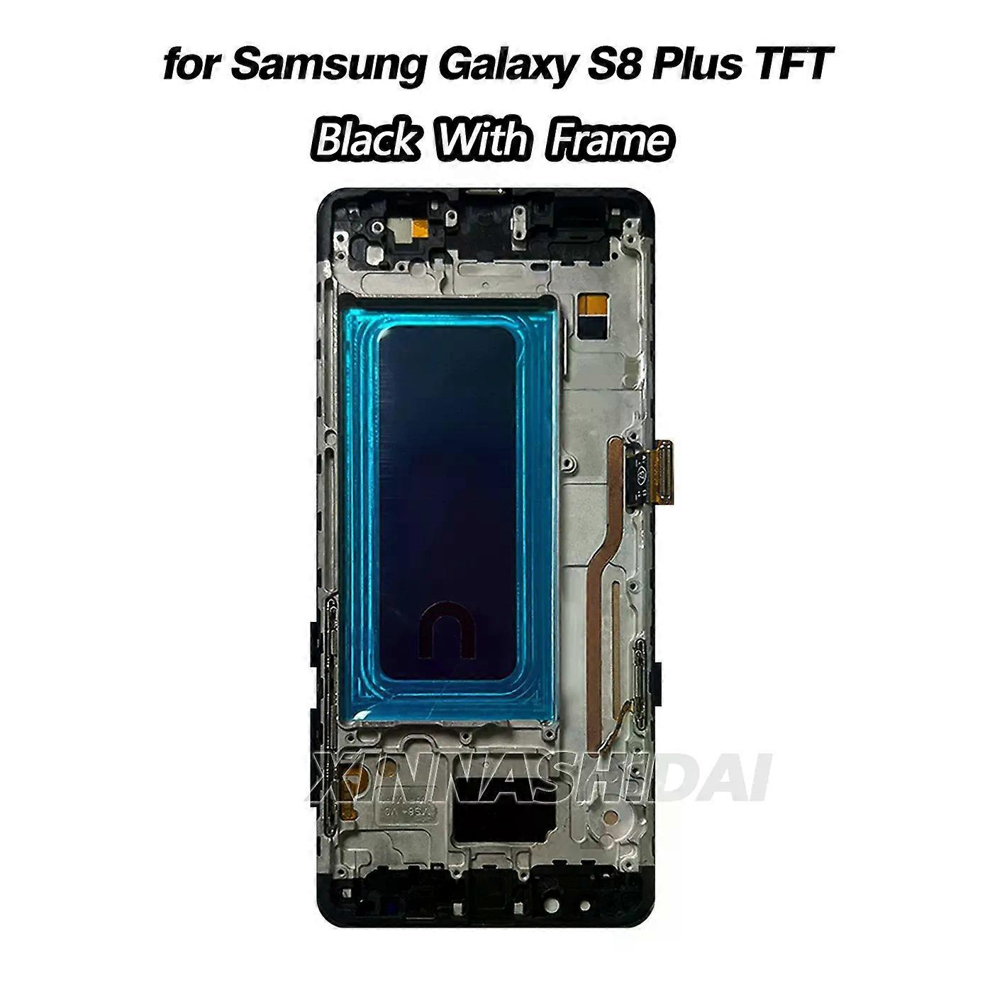 High Quality TFT For Samsung Galaxy S8 Plus LCD Display Touch Screen with Frame Digitizer Assembly