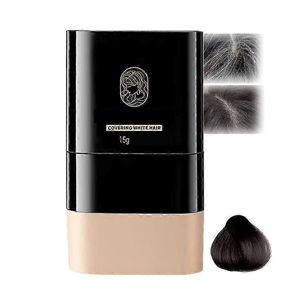 Instant Hair Color Stick, Waterproof and Sweatproof Hair Dye Stick With Comb, Cover Gray Hair Color Sticks for Men Women