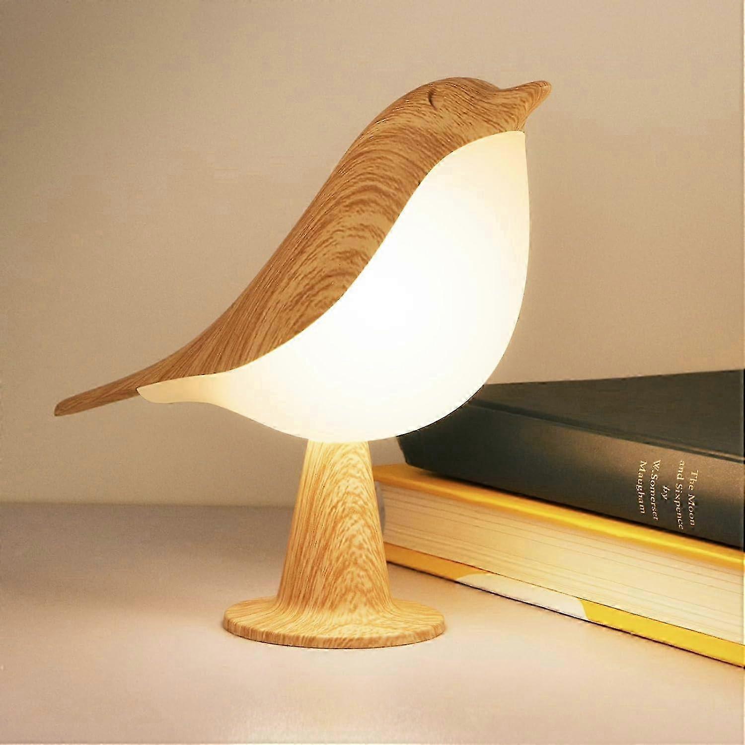 Compact Touch Sensor Desk Lamp with 3 Color Temperatures, Rechargeable Cordless Night Light for Kids' Bedroom