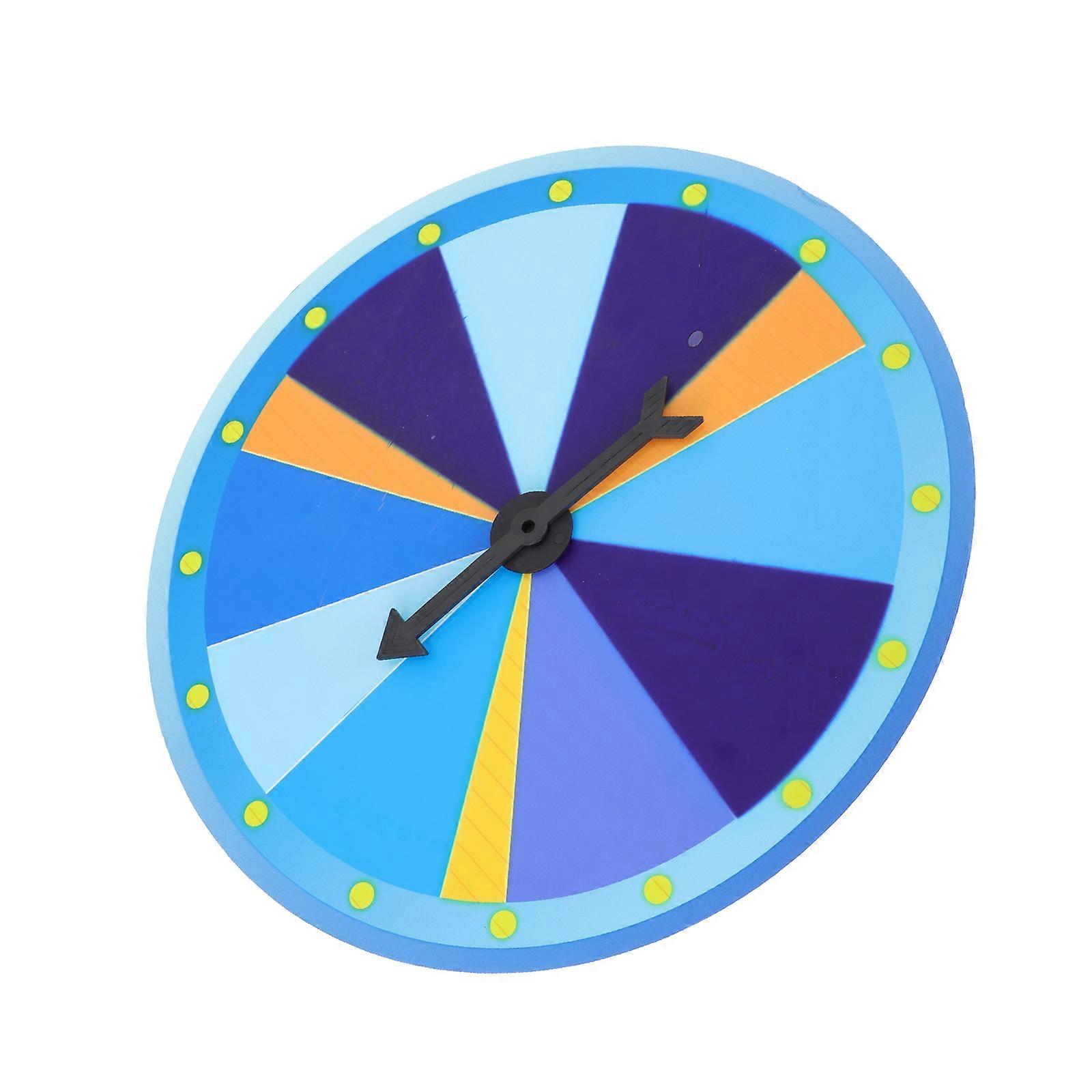 Creative Prize Wheel for DIY Educational Party Prop, Portable & Wipe Clean Design for Birthdays and Teaching Activities