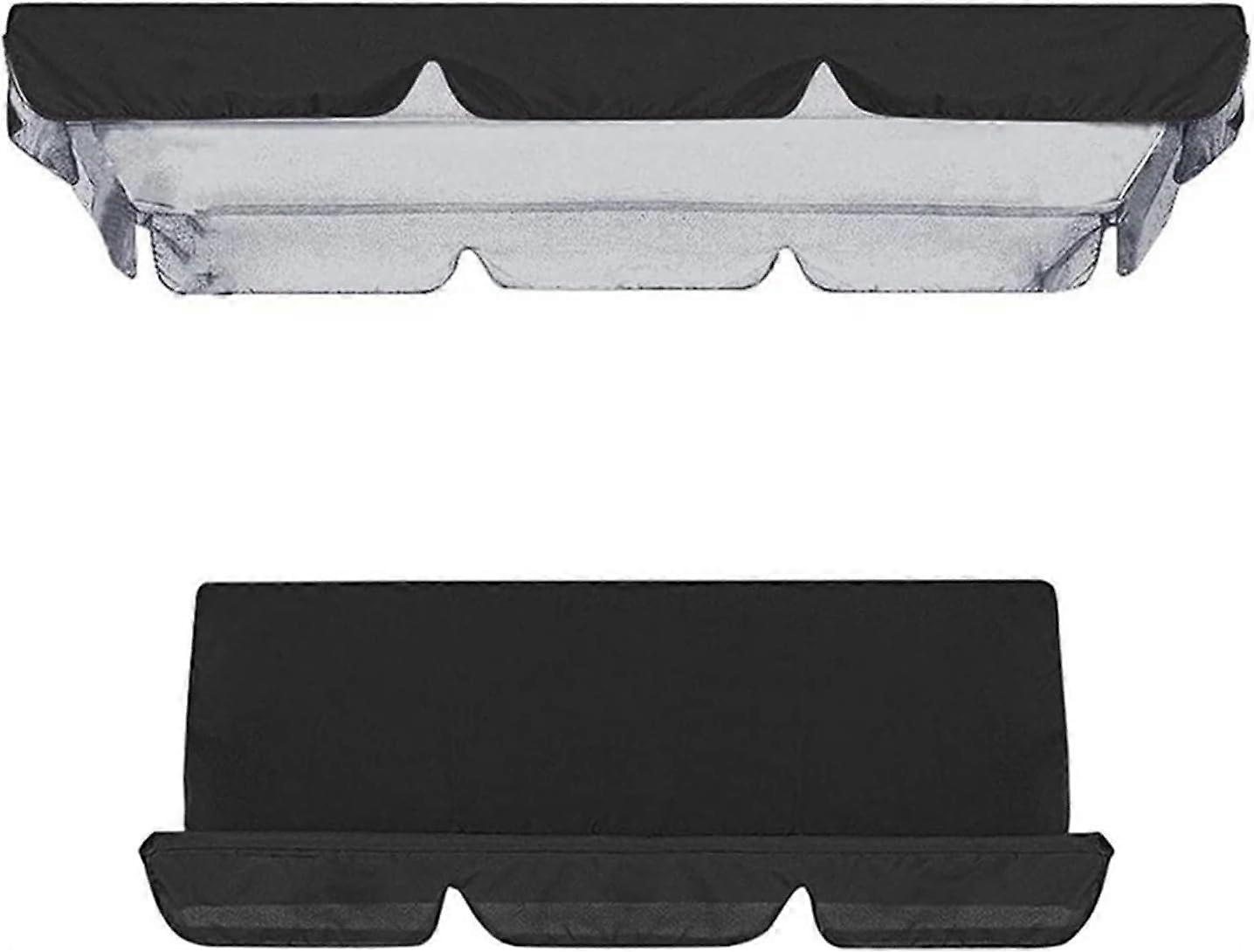 Cover for 2 3 Seater Swing Hammock Umbrella (Black) UV Resistant Ref: 7695