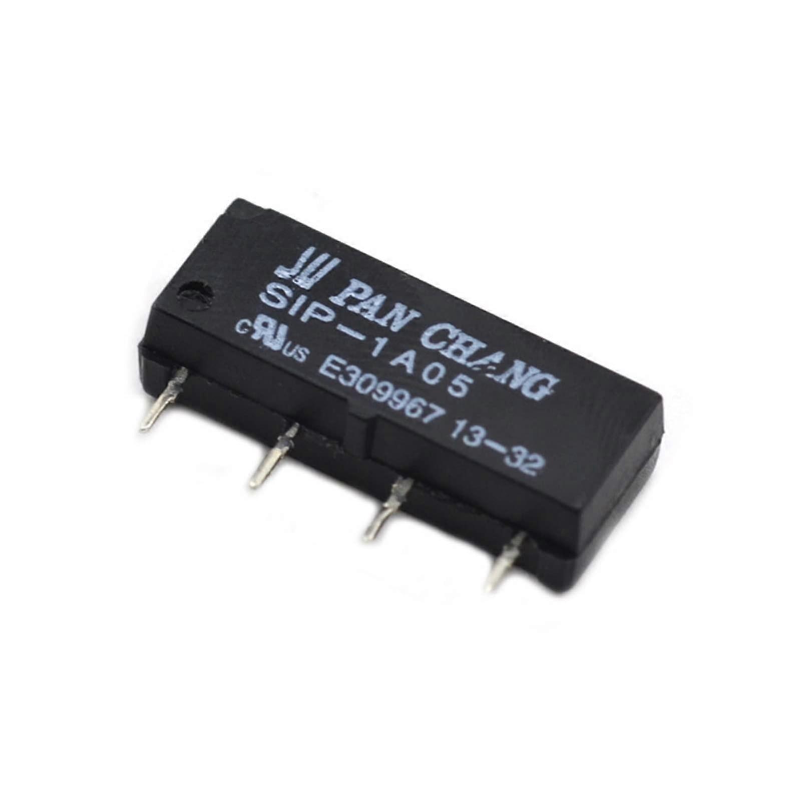 Reed Switch Relay SIP-1A05 SIP-1A12 Normally Open 4 Feet Lead Wire 1A Straight Plug Size SIP-1A05