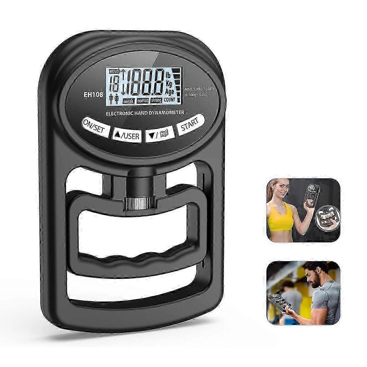 Hand muscle trainer Hand dynamometer Hand force measuring device Hand trainer Strength grip enhancer