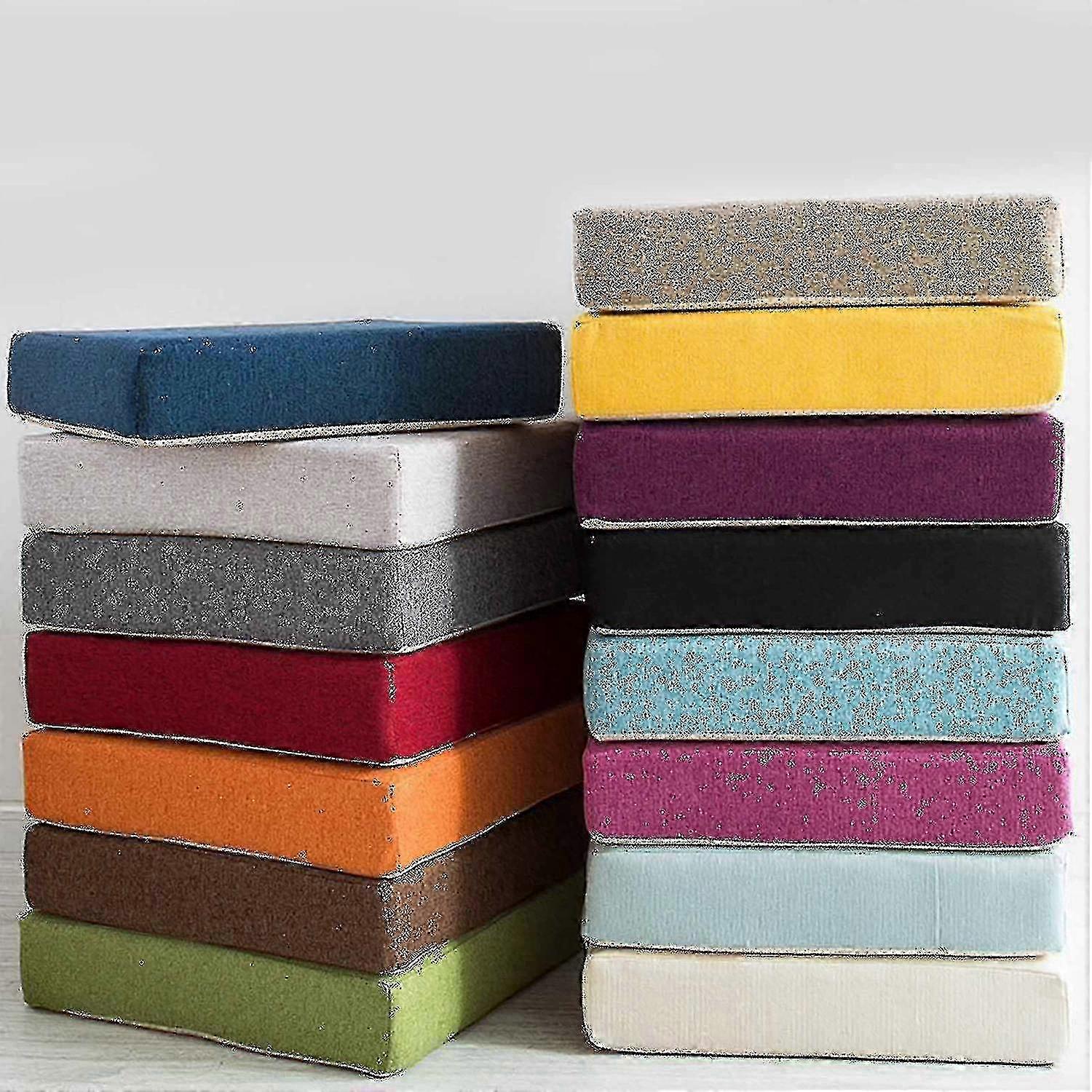 High Density Foam Cushion Lightweight Comfortable Sitting Cushion for Home Living Room Dining Chairs