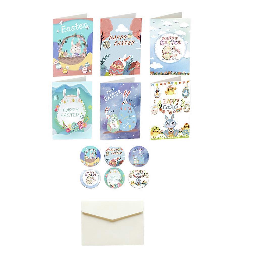 Greeting Cards Set Hand Making Cards Delicate Design Easter Holiday Friends 18 Sets