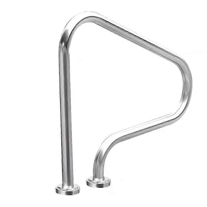 Pool Handrail Stainless Steel 304 for Inground Pools, Safety Pool Railing with Anti-Slip Grip, Durable Swimming Pool Steps Support
