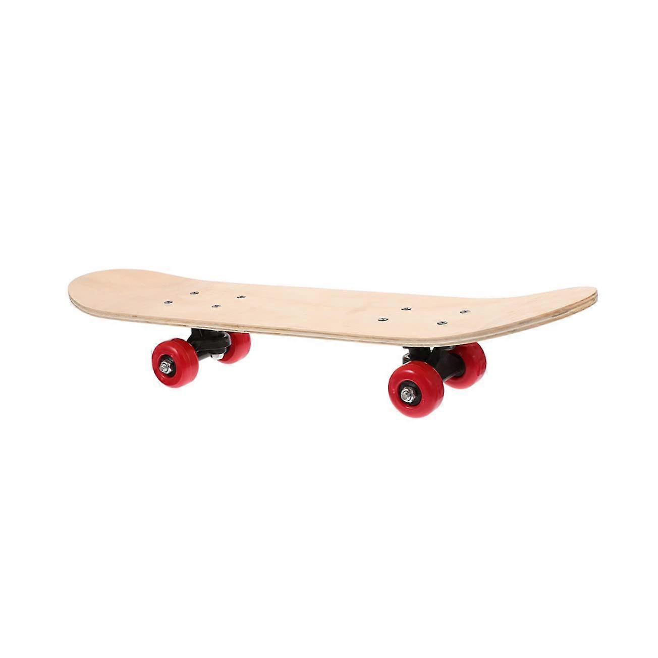 Graffiti Skateboard Blank Decks Skateboards Simple Skateboard Outdoor Empty Skateboard Stainless Steel Light Brown Random Colour
