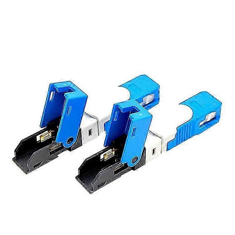 100PCS/Lot FTTH ESC250D SC/UPC Single-Mode Fiber Optic Quick Connector FTTH SM Optic Fast Connector
