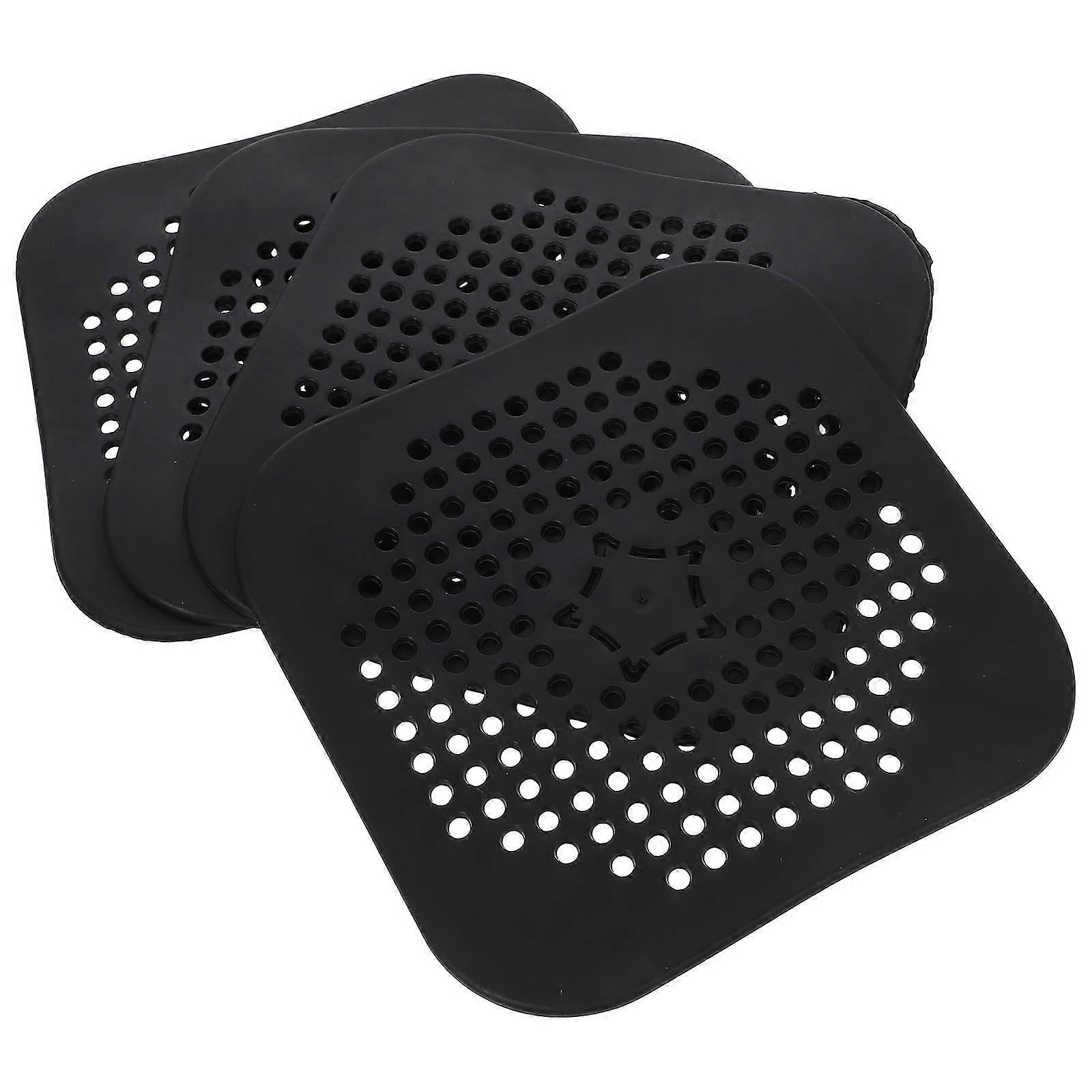 Bathroom Floor Hair Catcher Smooth Water Flow Square Shape Simple and Modern