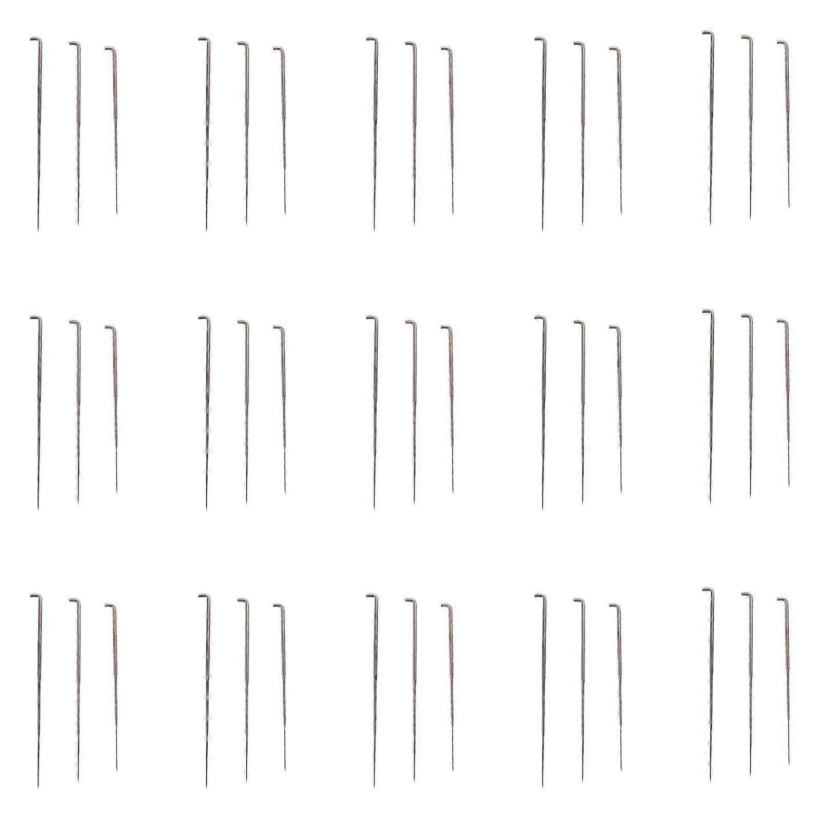 Metal Crochet Needle Felting Punch Needles Daily Diy Beginners 45Pcs