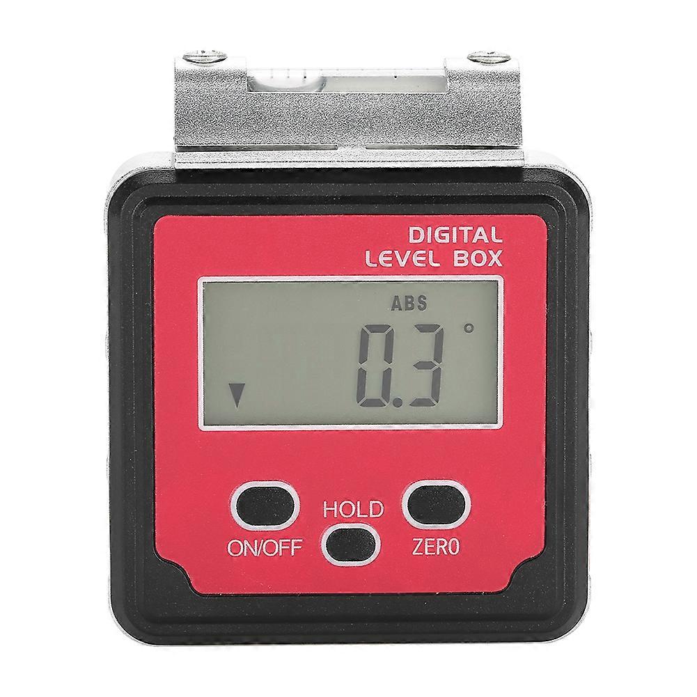 Digital inclinometer angle measuring instrument protractor with magnet and bubble level