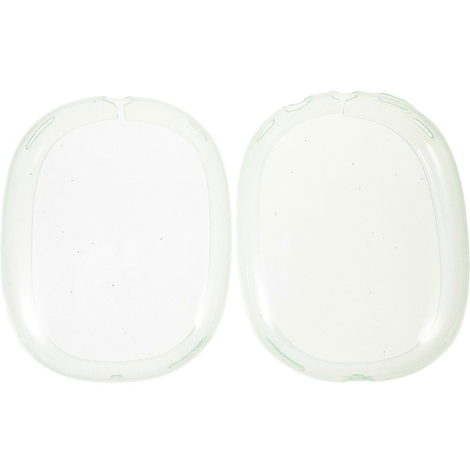 Copertura Auricolare A Forma Di Conchiglia Per Cuffie Wireless Uso Quotidiano Trasparente Resistente Al Sudore 1 Paio