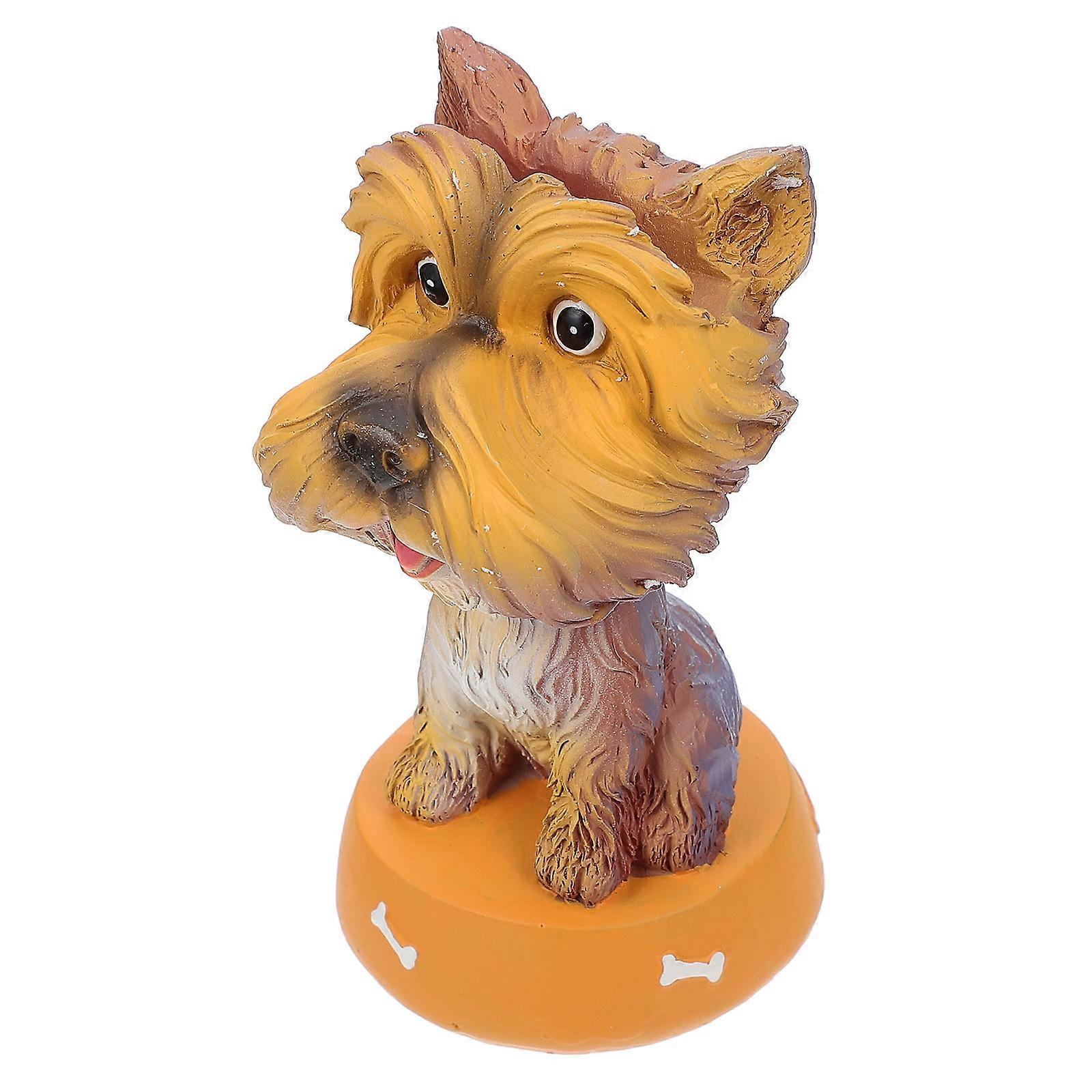 Cartoon Puppy Shaped Glasses Holder in Assorted Colors for Storage Use Resin Craft