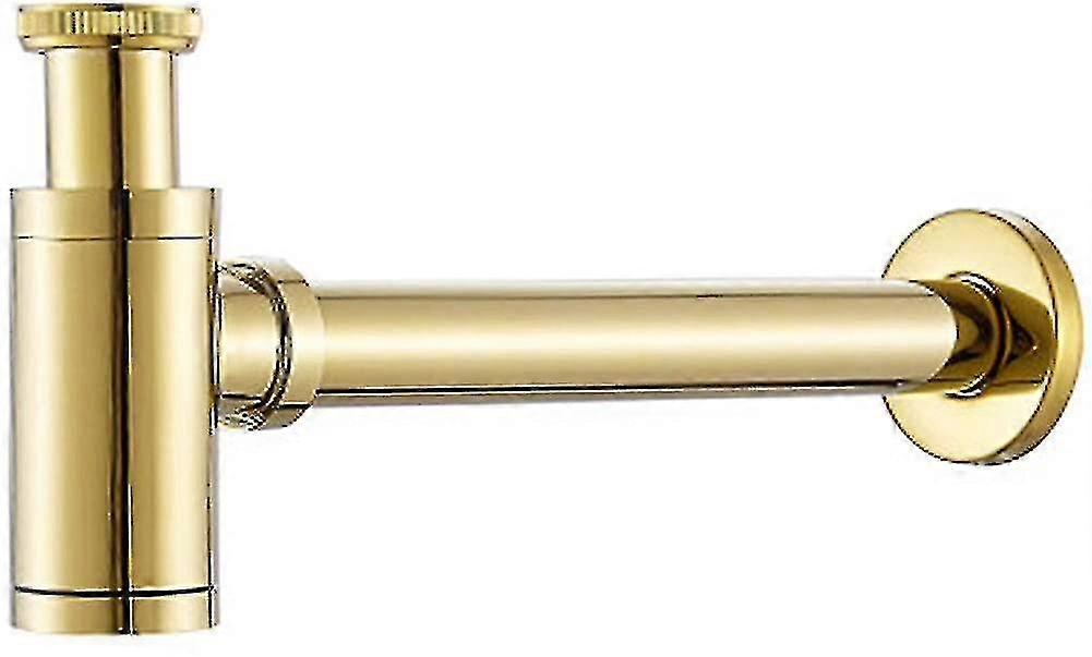 Universeller Messing-Design-Siphon, geeignet für Waschtisch-Abflusssysteme im Badezimmer