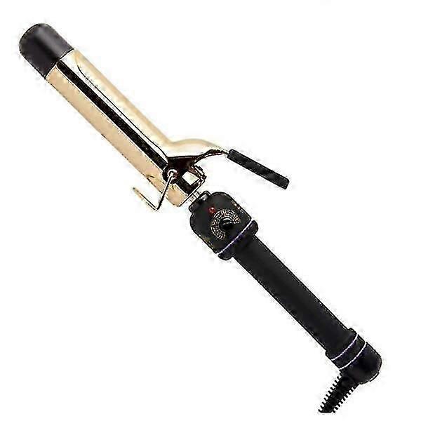 Luxury 32mm Gold-Plated Curling Iron - Pulse Technology for Shiny, Long-Lasting Curls