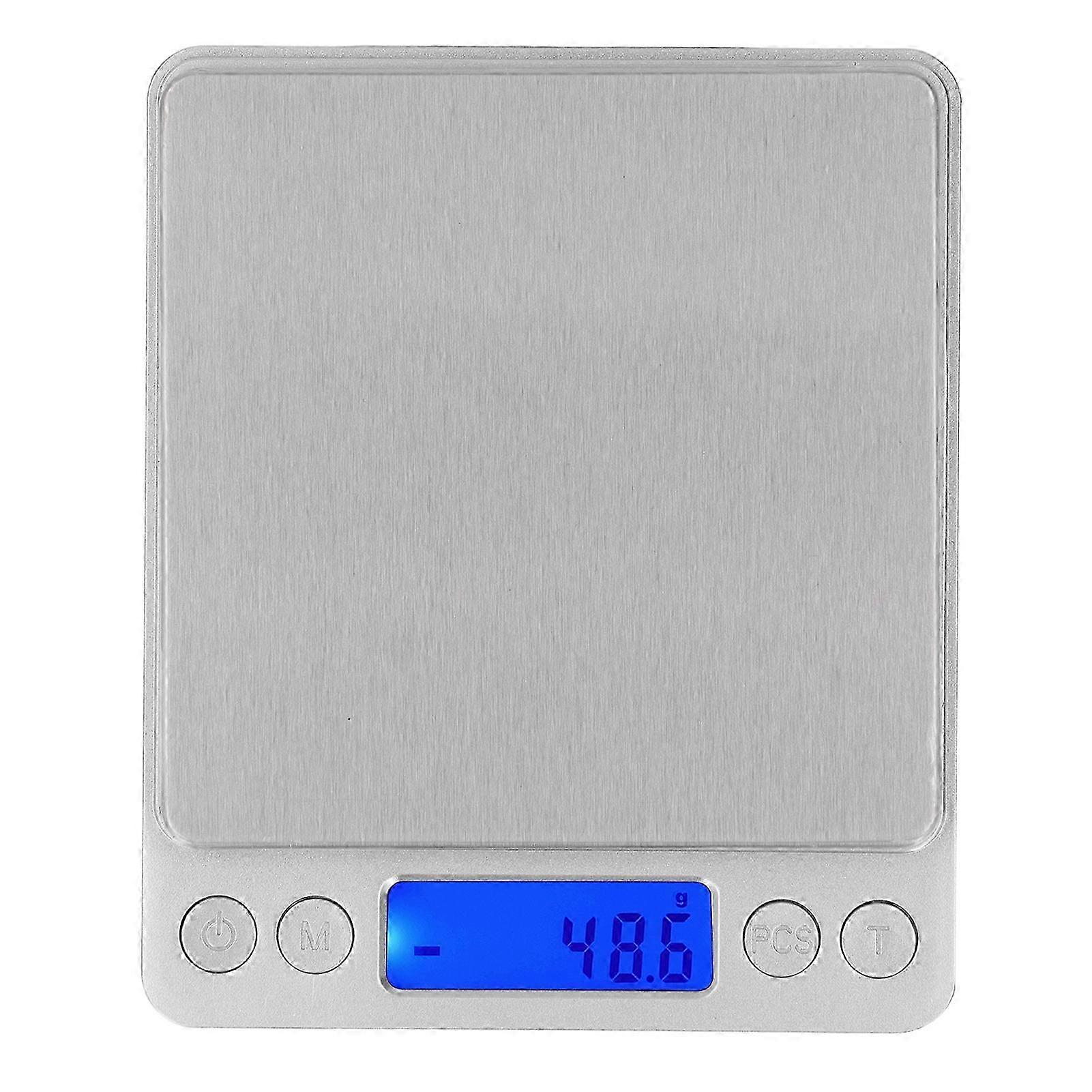 Digital Display Kitchen Scale 3kg Capacity 0.1g Accuracy Measuring Tool for Tea
