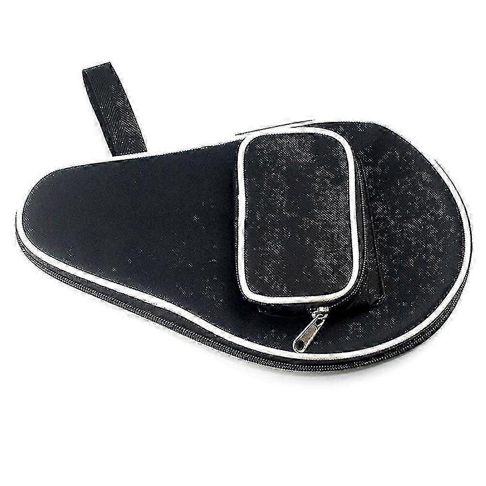 2023 New Professional Table Tennis Racket Case with Oxford Cover and Ball Holder - Blue