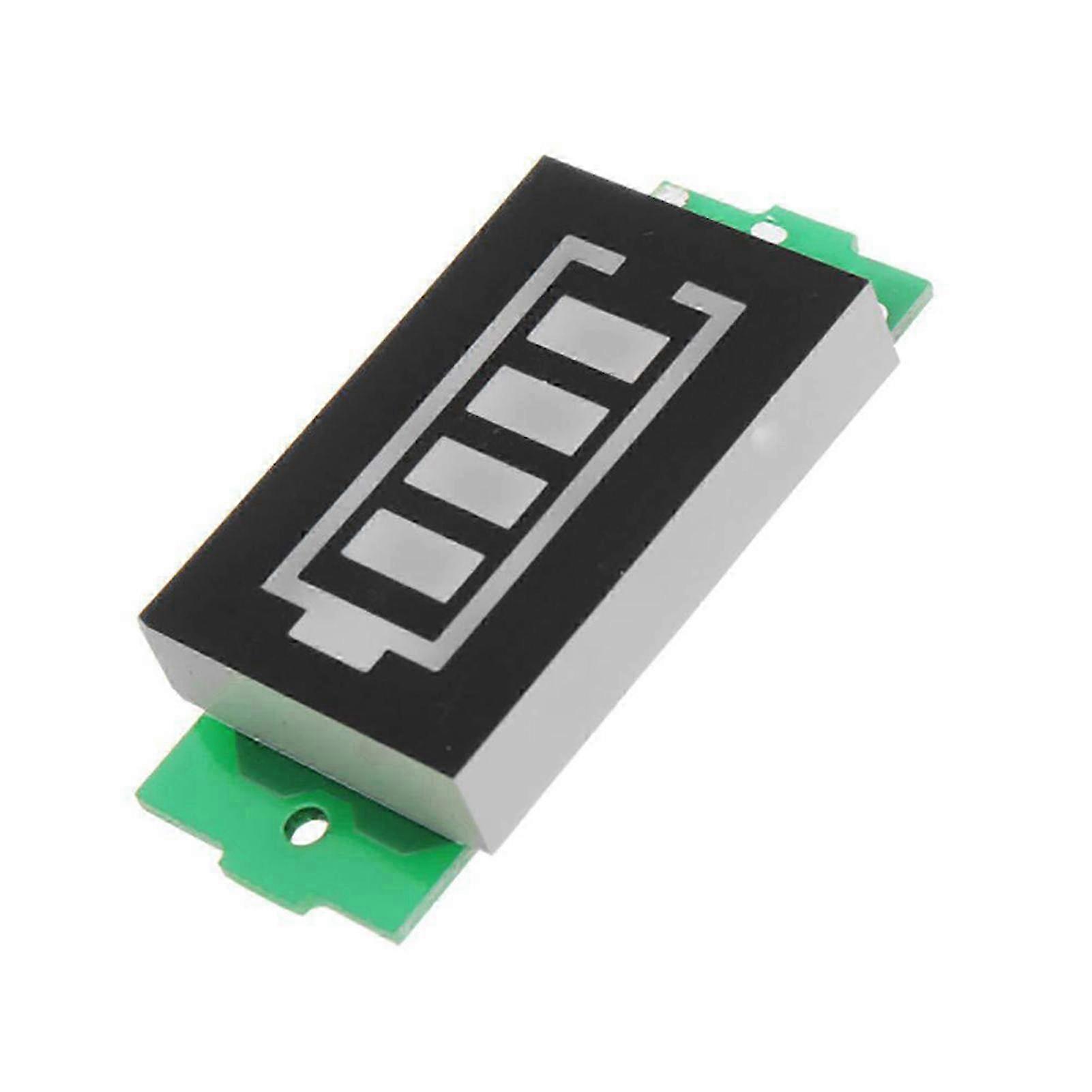 Battery Level Tester Capacity Monitor with Blue Display for Car Equipment 3S Lithium Battery, Fully Charged 12.6