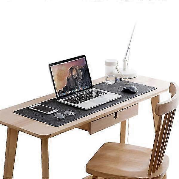 Desk pad 80x40cm Gray Felt
