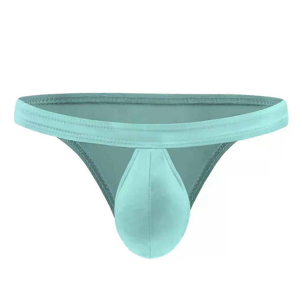 エロティックなメンズブリーフ下着ゲイローライズU凸ポーチマンキニハイフォーク半透明タンガオム快適なパンティー