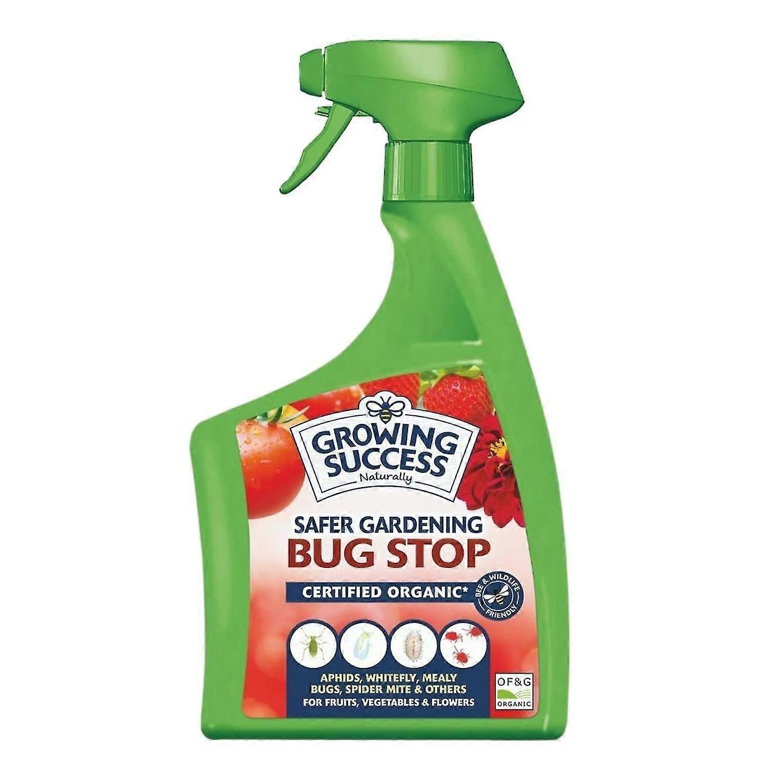 Growing Success Bug Stop Natural Power Spray  Organic 800ml