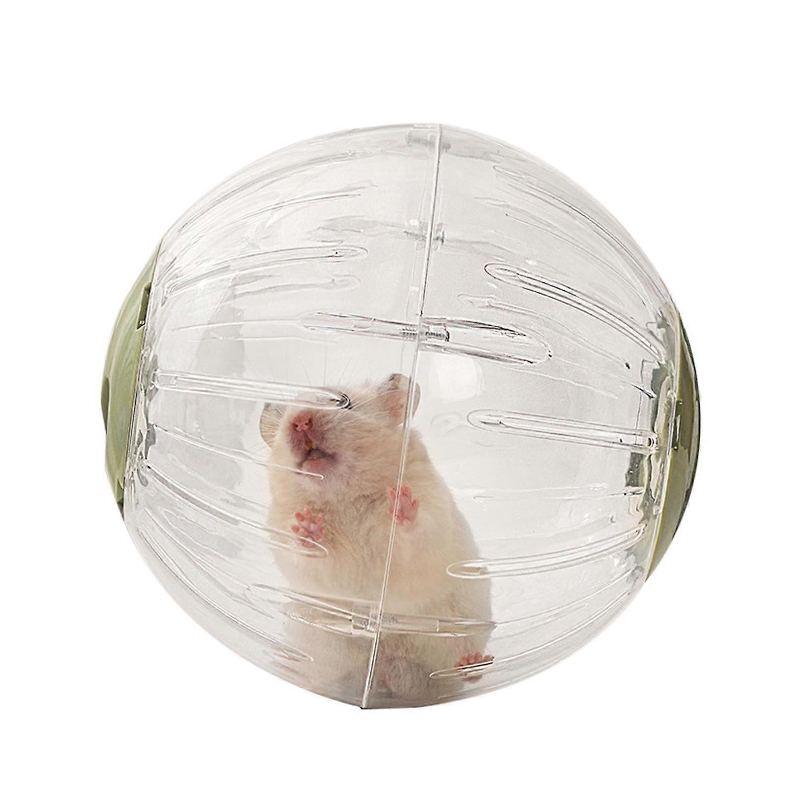 Hamster Ball, Portable Transparent Exercise Ball for Small Pets, Quiet Chinchilla & Dwarf Hamster Activity Accessory